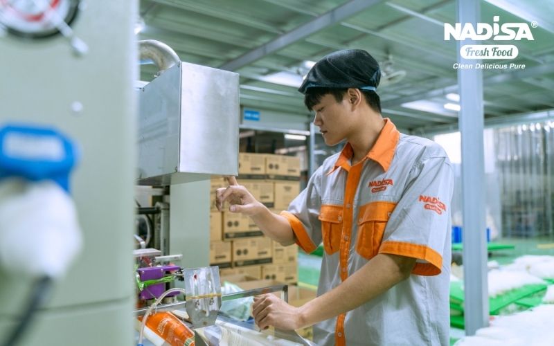 quy trình sản xuất bánh phở khô