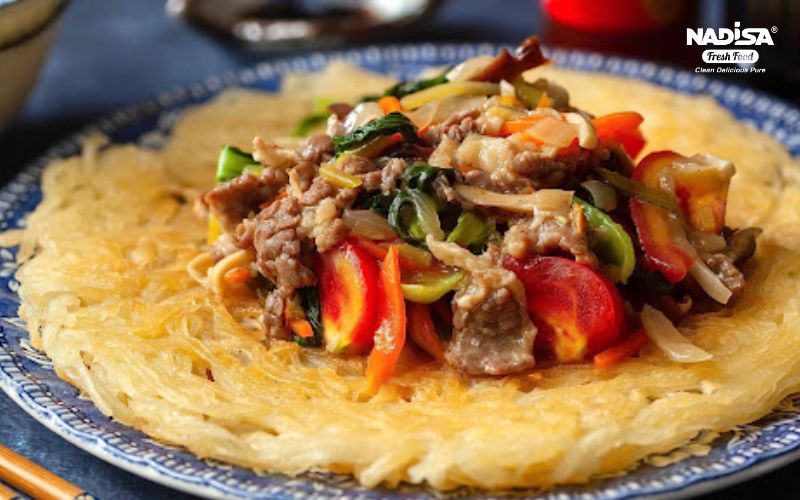 phở chiên giòn