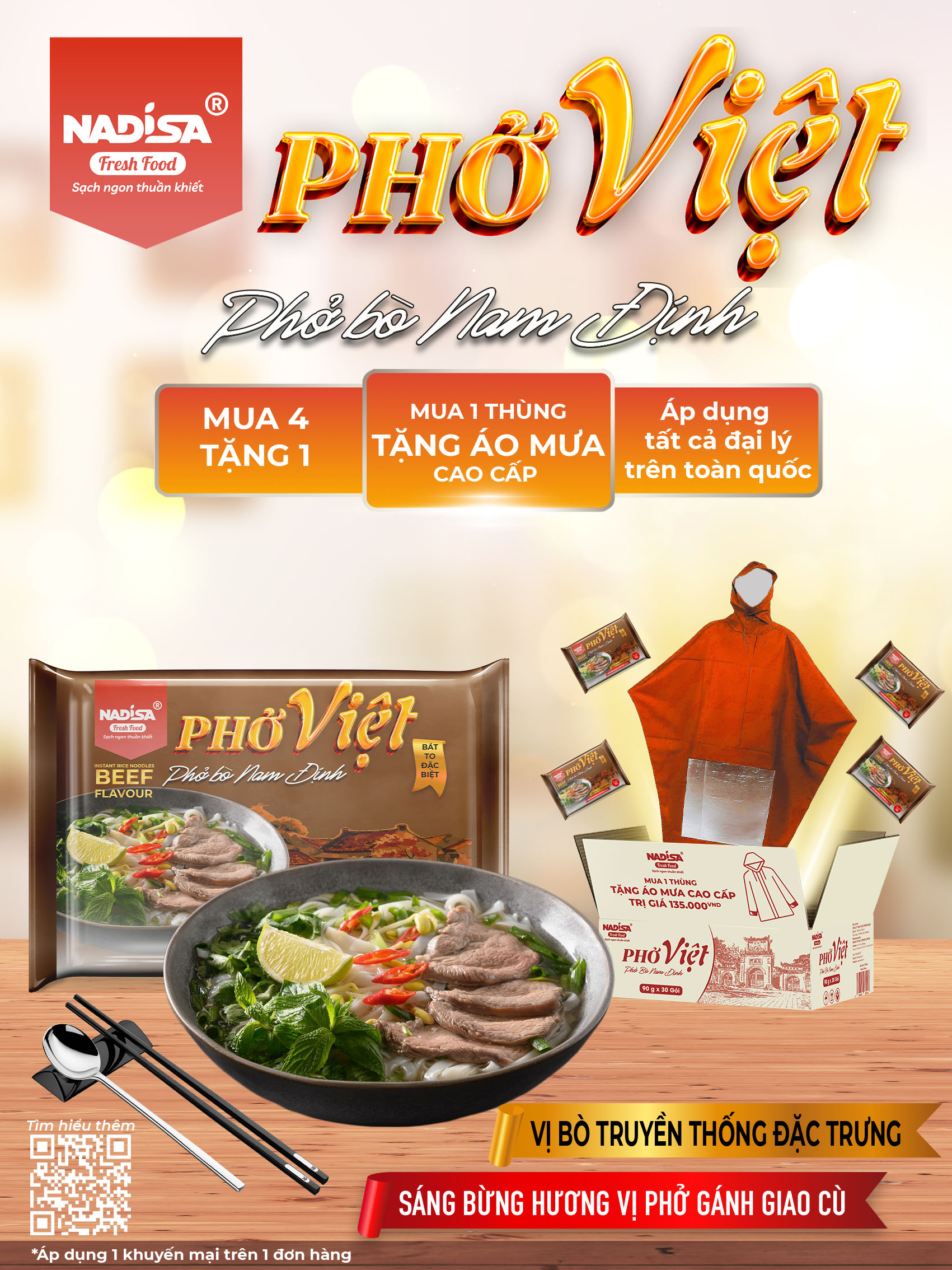 Ưu đãi ra mắt Phở Việt