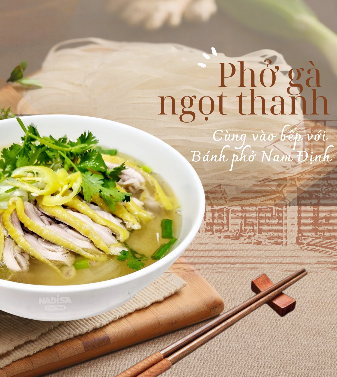 phở gà Nam Định