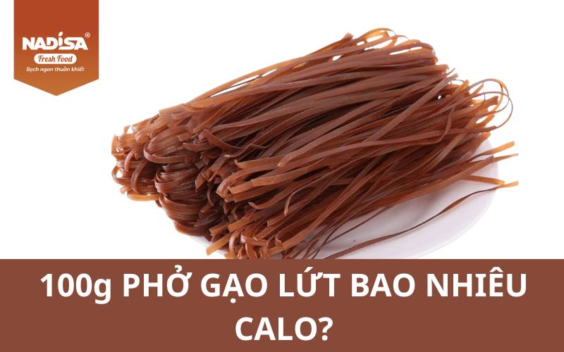 Hình ảnh phở gạo lứt