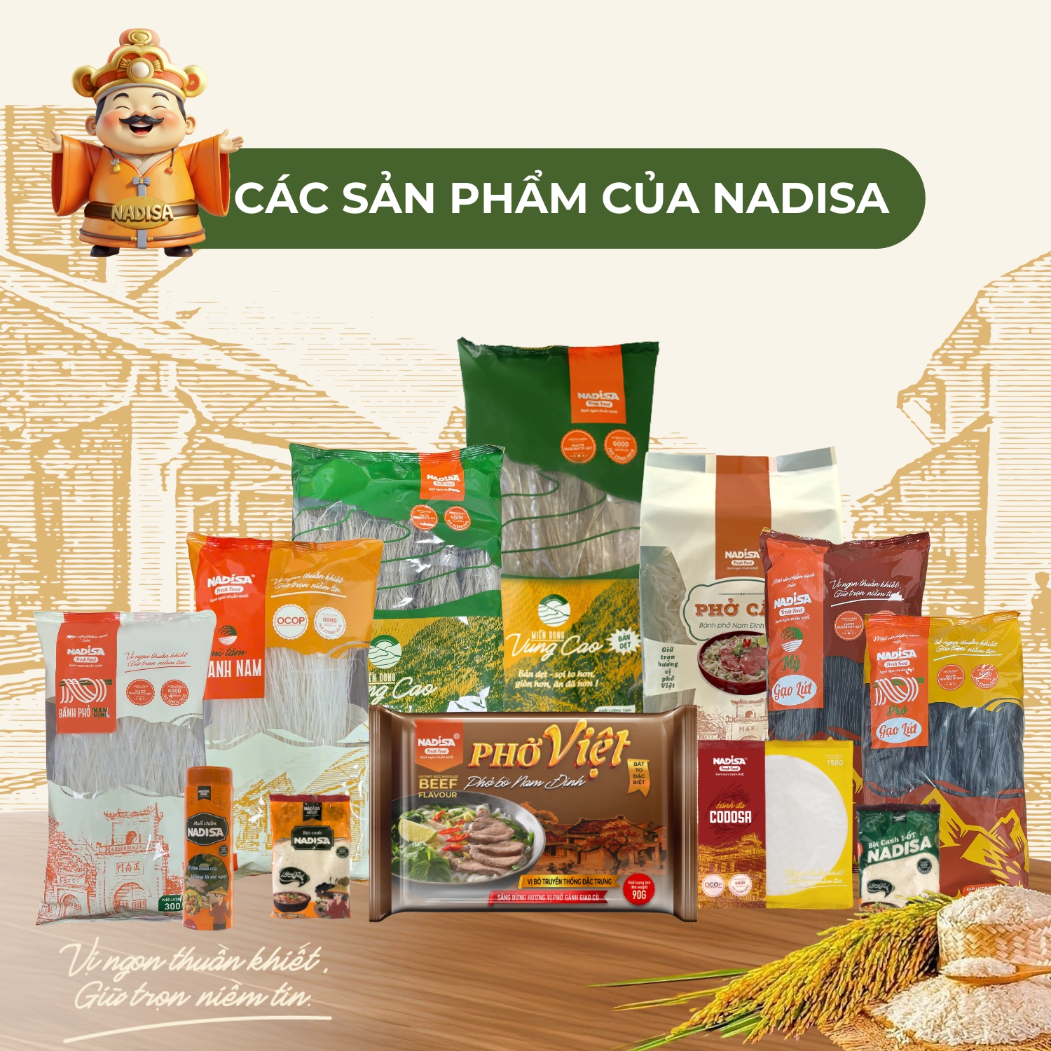 tất cả sản phẩm của Nadisa