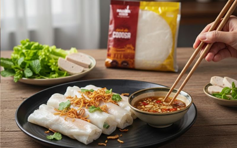 Pha nước chấm và thưởng thức